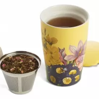 Cana ceramica Kati  Soleil cu infuzor 350ml Tea Forte
