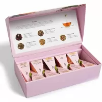 Cutie cu 10 piramide de ceai colectia Jardin Tea Forte