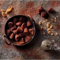 Trufe de ciocolata cu lapte si alune crocante Monty 100g