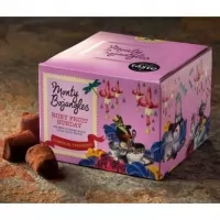 Trufe de ciocolata cu lapte si fructe rosii Monty 100g