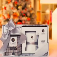 Cutie cadou cu espresor manual si cafea macinata Europa 250g Hardy