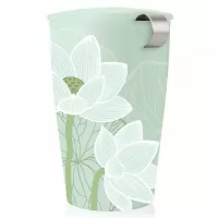 Cana Ceramica Kati Lotus cu infuzor 350ml Tea Forte