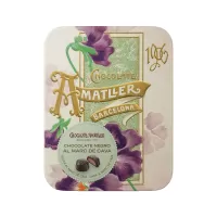 Pachet cadou cu 4 tipuri de ciocolata neagra si crema de portocale Amatller 230g