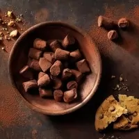 Cutie metalica in forma de pisica Persian Blue cu trufe din cocos Coconut Crush 135 G Monty Bojangles