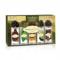 Cutie cu 15 infuzii de ceai World of Teas Tea Forte