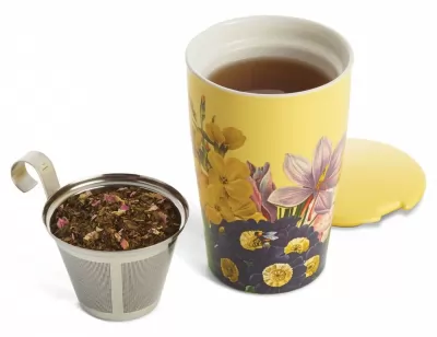 Cana ceramica Kati  Soleil cu infuzor 350ml Tea Forte