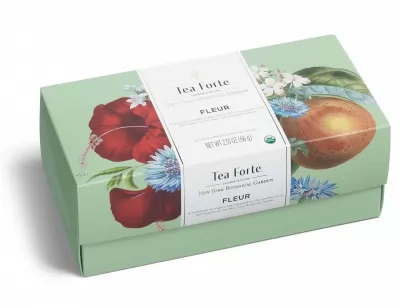 Cutie cu 20 de piramide de ceai colectia Fleur Tea Forte