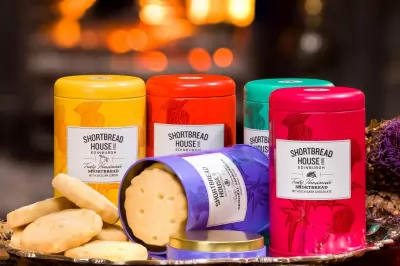 Biscuiti artizanali cu unt si lamaie siciliana Shortbread 140g