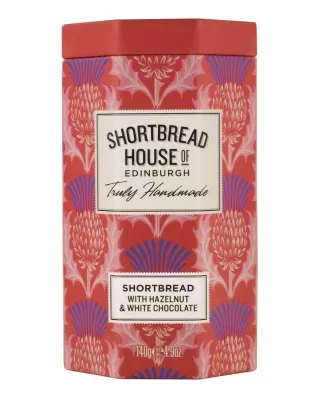 Biscuiti artizanali cu unt ciocolata alba si alune Shortbread 140g