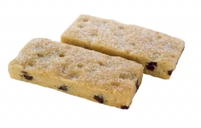 Biscuiti artizanali cu unt si fulgi de ciocolata neagra si portocale Shortbread 170g
