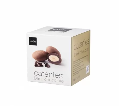 Migdale cu glazura de ciocolata neagra Catanies 100g