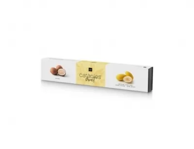 Migdale glazurate cu crema catalana si crema originala cu pudra de cacao Catanies 250g