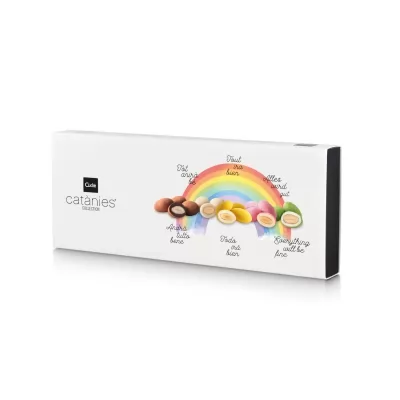 Cutie cu 5 sortimente de migdale glazurate Catanies 500g