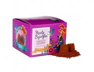 Trufe de ciocolata neagra si pudra de cacao Monty 100g
