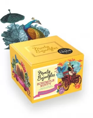 Trufe de ciocolata cu lapte si alune crocante Monty 100g