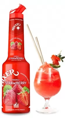 Piure concentrat de pulpa de capsuni 100% Mixer 1L