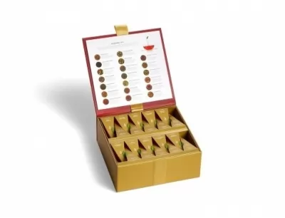 Cutie cu 40 piramide de ceai colectia Winter Joy Tea Forte