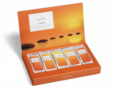 Cutie cu 15 infuzii de ceai Colectia Chakra Tea Forte