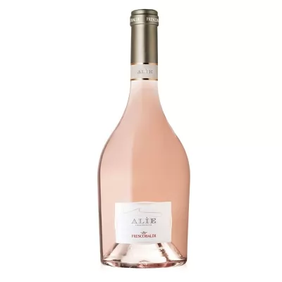 Pachet cadou cu vin rose Alie panetone Brera si praline Valentino
