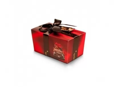 Cutie cu praline asortate de ciocolata belgiana  Valentino Red Ballotin 460g