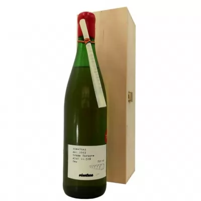 Vin alb Riesling Tarnave 1993 in cutie de lemn