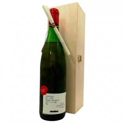 Vin alb Riesling Odobesti 1993 in cutie de lemn