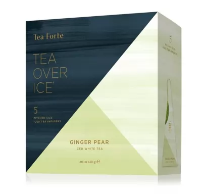 Cutie cu 5 piramide de Ceai rece Ginger Pear Tea Forte