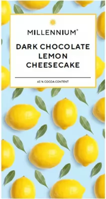 Millennium tableta de ciocolata cu lamaie 100 G