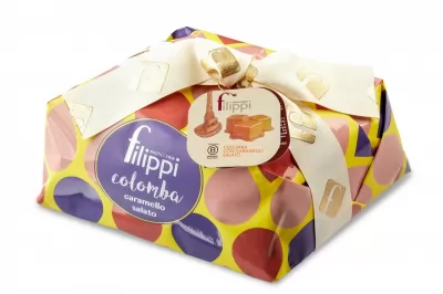 Panettone Filippi cu crema de caramel sarat 750 G